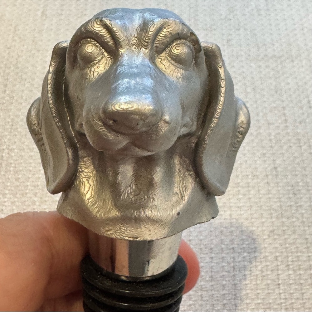 Wild Eye Designs Dachshund Wiener Dog Metal Wine Stopper w/Rubber Seal